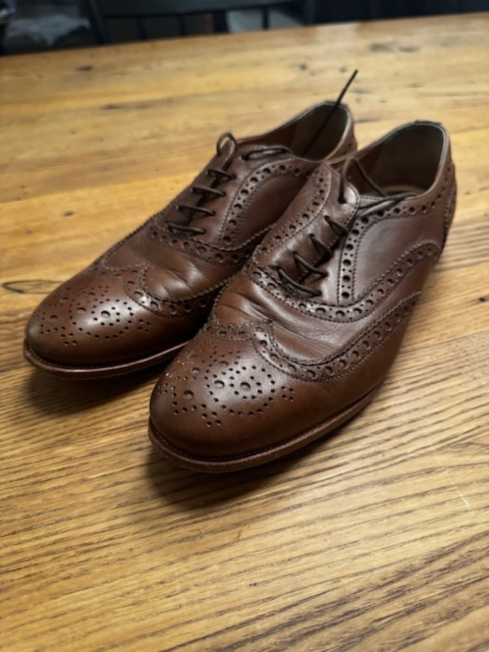 Church's Brown Leather Oxfords
